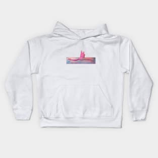 In Flight Flamingo Kids Hoodie